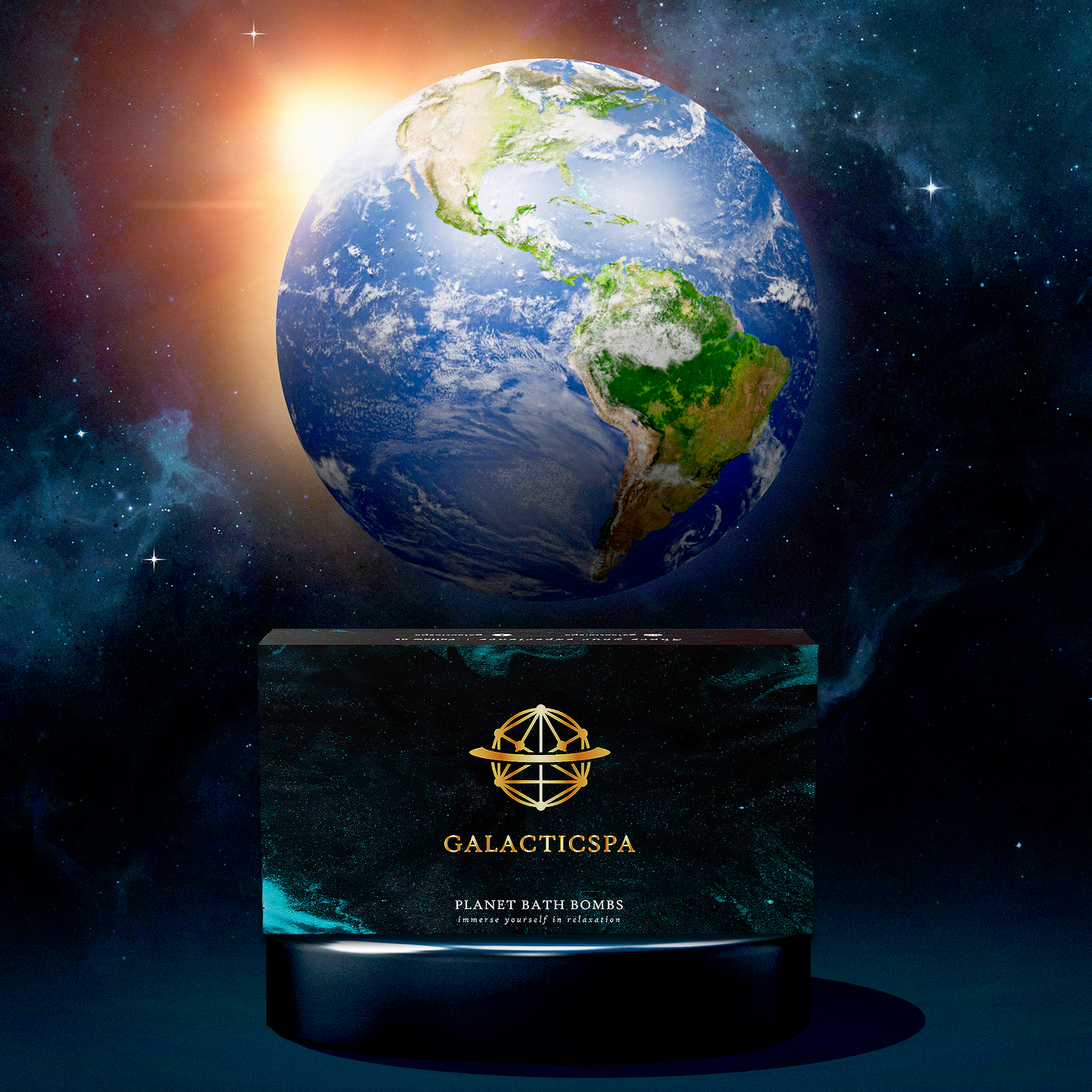Planet Themed Bath Bombs / 8 x 60g Handmade Luxury Bubble Bath
